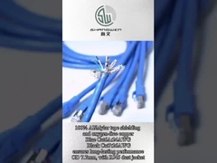 ODM Multi Core Copper Cable Network Data Ethernet Lan Cat6A UTP 4 cặp 24 Awg Cable