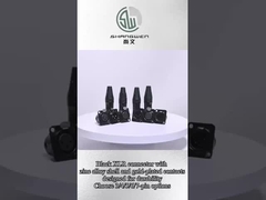 phụ nữ D hình dạng IP67 kết nối phụ kiện trong màu đen/màu vàng gói 10